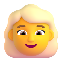Woman: Blond Hair 3D
