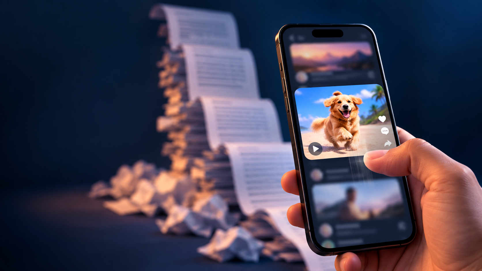 Why Short-Form Content Wins Over Long Posts in a Scroll-First Era