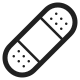 Adhesive Bandage High Contrast