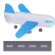 Airplane Arriving Color