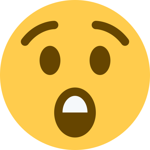 Astonished Face Discord Emoji