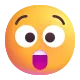 Astonished Face Color
