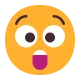Astonished Face Flat
