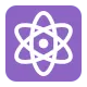 Atom Symbol Flat