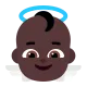 baby angel: dark skin tone Flat