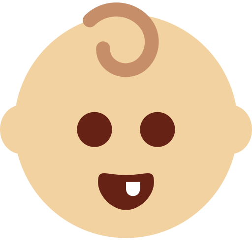 baby: medium-light skin tone