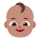 baby: medium skin tone Flat