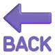 Back with Leftwards Arrow Above Color