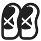 Ballet Shoes High Contrast