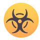 Biohazard Sign Color