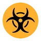 Biohazard Sign Flat