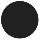 Medium Black Circle High Contrast