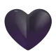 Black Heart Color