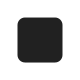 Black Medium Small Square High Contrast