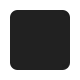 Black Medium Square High Contrast