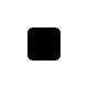 Black Small Square Flat