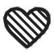 Blue Heart High Contrast