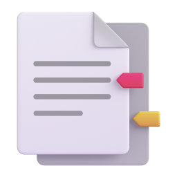 Bookmark Tabs 3D