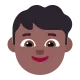 boy: medium-dark skin tone Flat