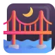 Bridge at Night Color