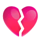 Broken Heart Color