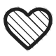 Brown Heart High Contrast