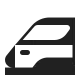 High-Speed Train with Bullet Nose High Contrast