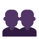 Busts in Silhouette Flat
