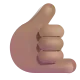 call me hand: medium skin tone Color