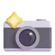 Camera with Flash Color