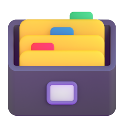 Card File Box 3D