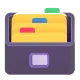 Card File Box Color