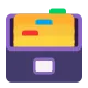 Card File Box Flat