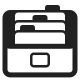 Card File Box High Contrast
