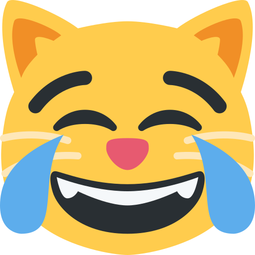 Cat Face with Tears of Joy