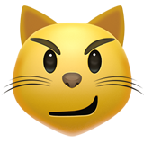 Cat Face with Wry Smile