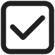 White Heavy Check Mark High Contrast
