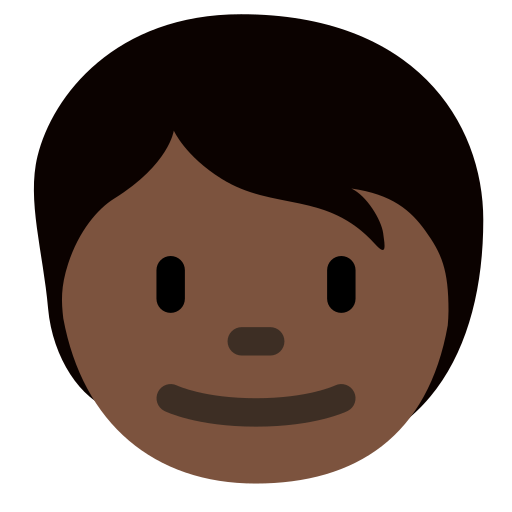 Child Dark Skin Tone