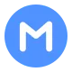 Circled Latin Capital Letter M Flat