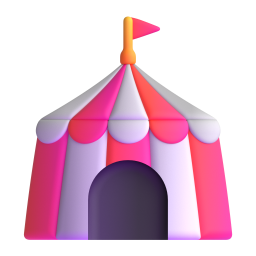 Circus Tent 3D