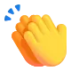 Clapping Hands Sign Color