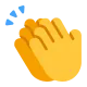 Clapping Hands Sign Flat