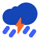 Thunder Cloud and Rain Flat