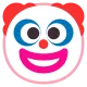 Clown Face Flat