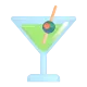Cocktail Glass Color