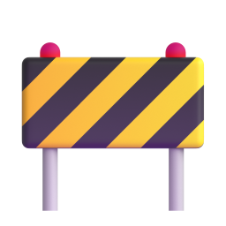 Construction Sign 3D