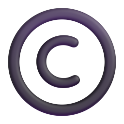 Copyright Sign 3D
