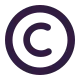 Copyright Sign Flat