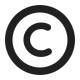 Copyright Sign High Contrast
