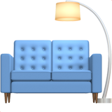 Couch and Lamp